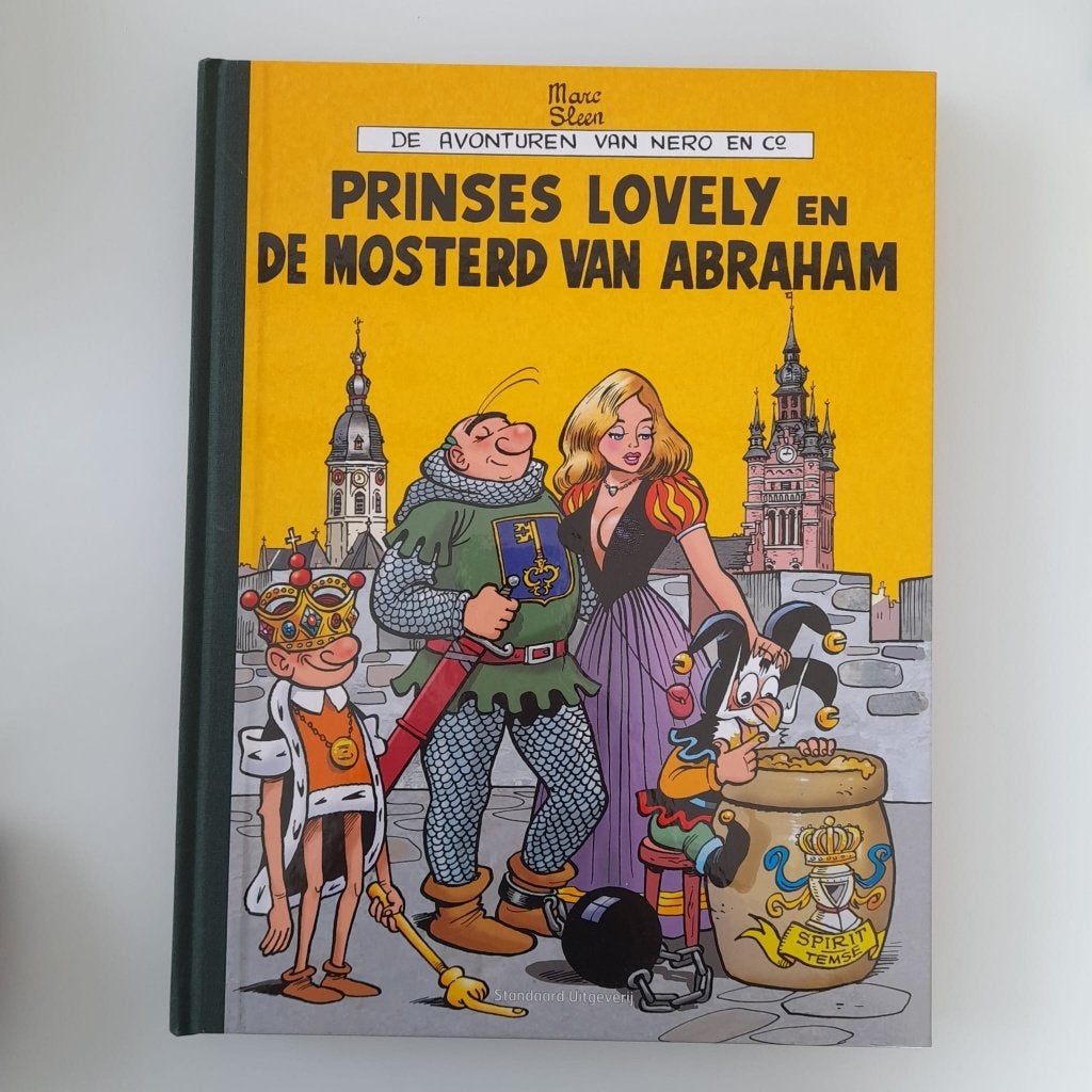 Nero luxe HC Prinses Lovely en De mosterd van Abraham 2016, Verzenden, Marc Sleen, Eén stripboek, Zo goed als nieuw