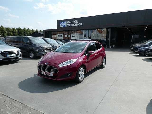 Ford Fiesta 5d 1.0 i benzine 125pk Titanium Luxe garantie, Autos, Euro 5, Entreprise, Boîte manuelle, Autres couleurs