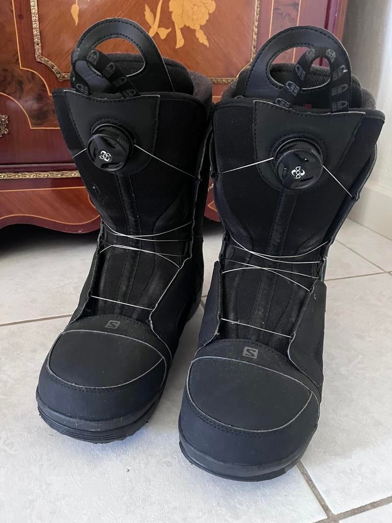 Salomon snowboardboots maat 45, Sport en Fitness, Snowboarden, Ophalen, Zo goed als nieuw