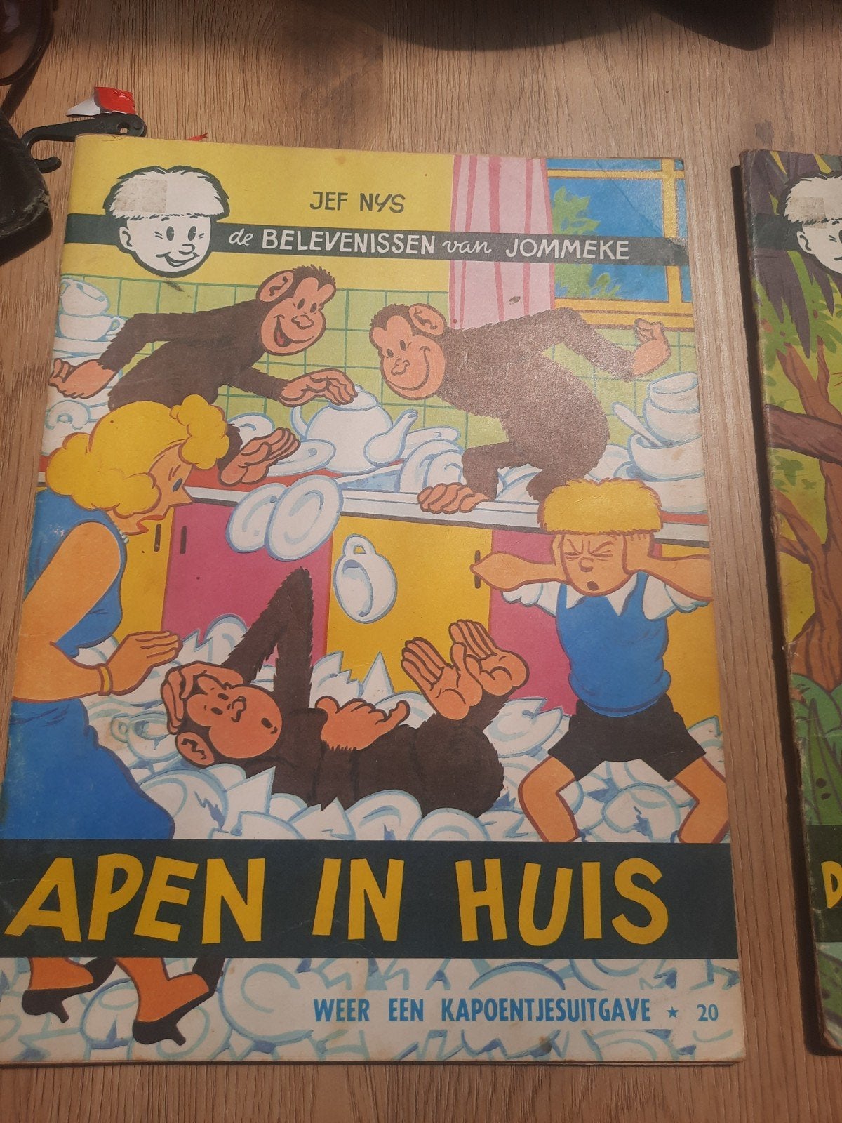 Strips jommeke, Boeken, Ophalen