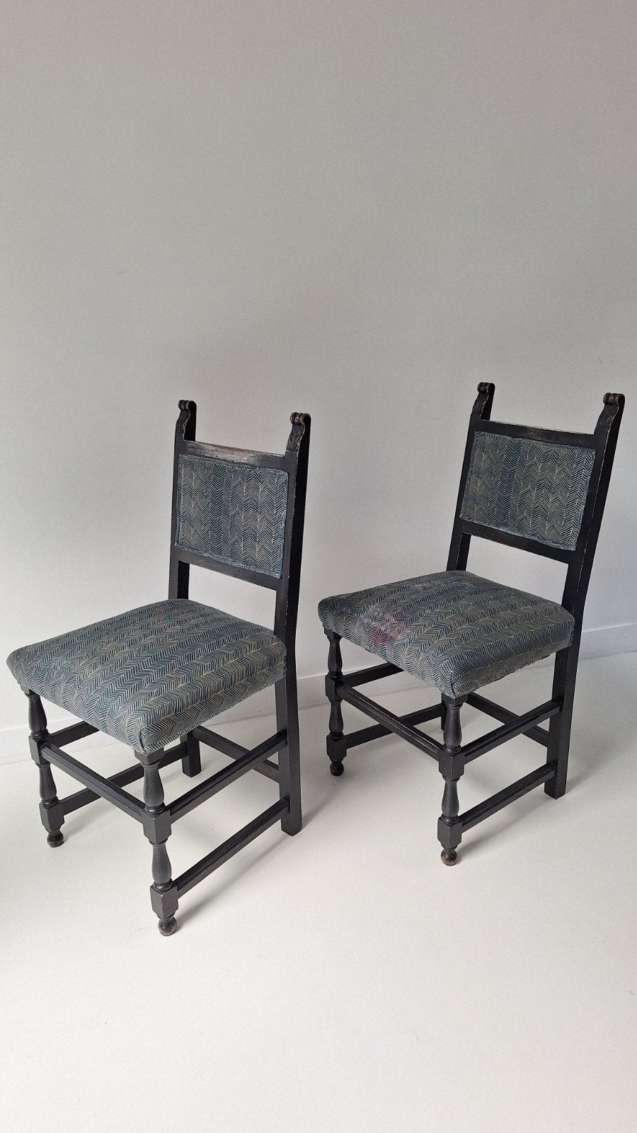 stoelen, Huis en Inrichting, Ophalen, Gebruikt, Hout, Twee