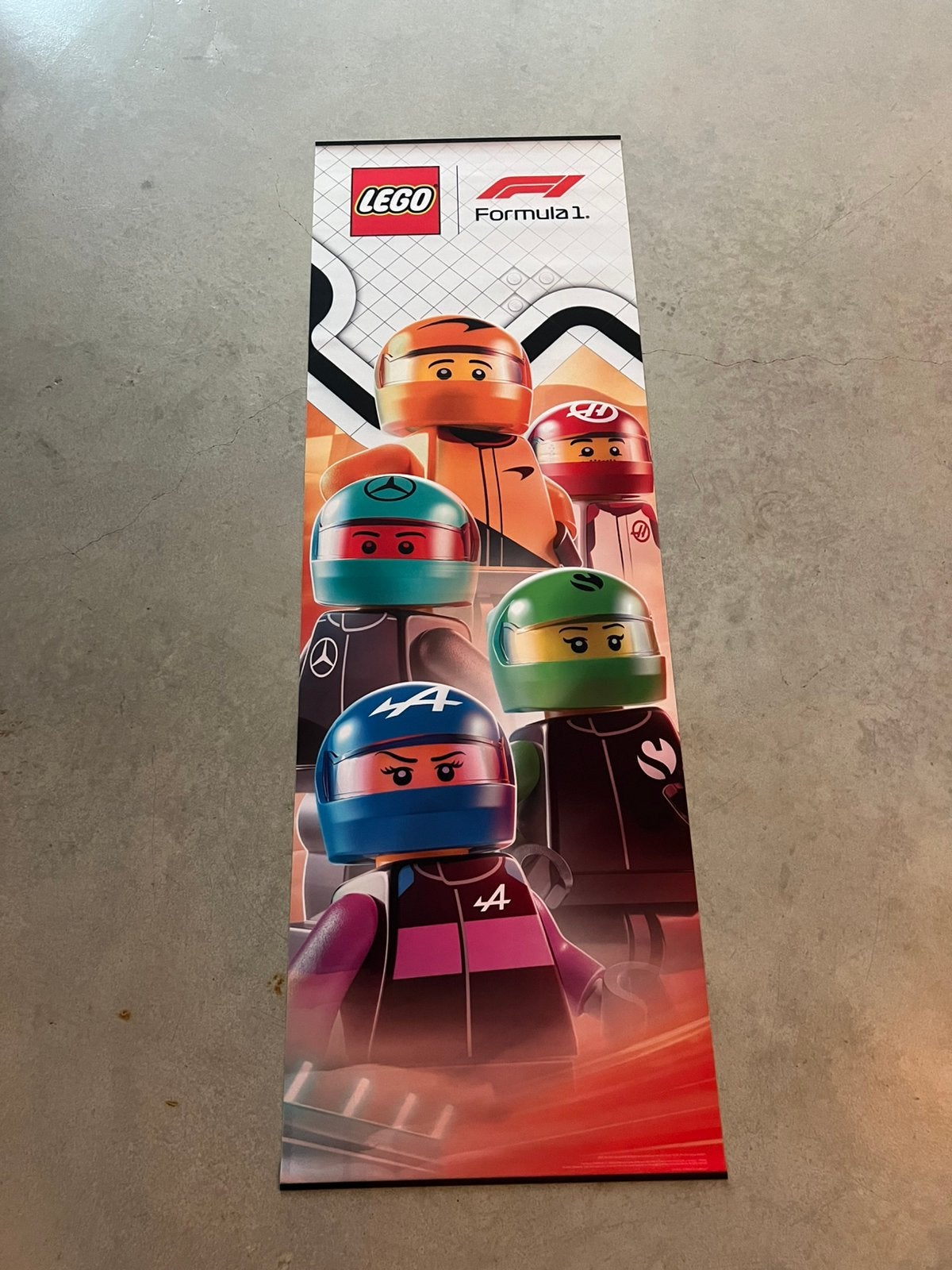 Lego store banner Formule 1, Enlèvement ou Envoi, Comme neuf, Lego