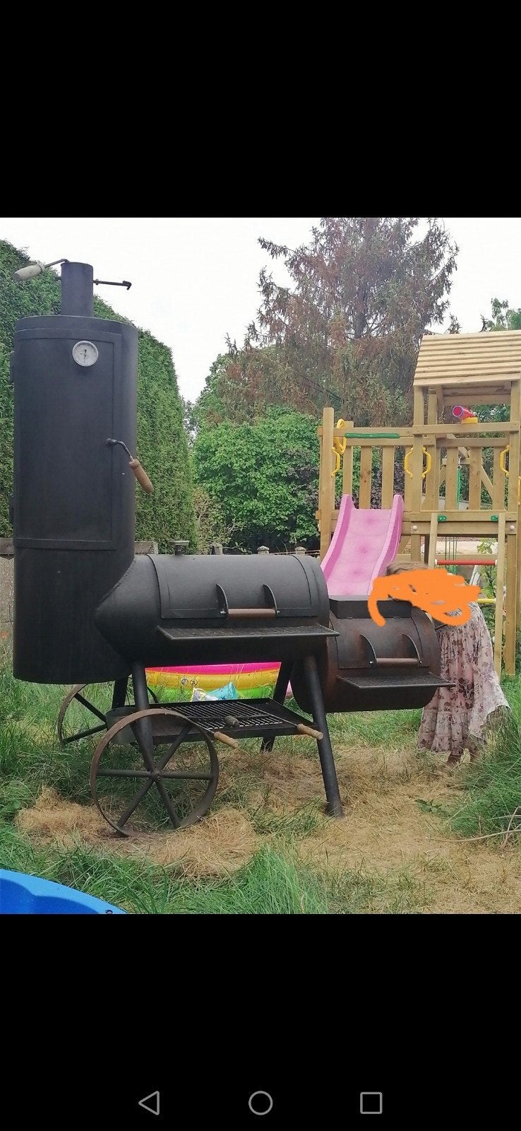 grote bbq smoker oklahoma, Ophalen