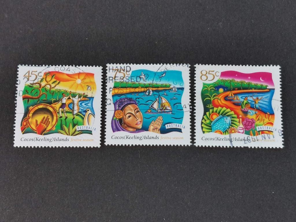 Îles Cocos Keeling 1997 - Festival Hari Raya Puasa, Envoi, Affranchi