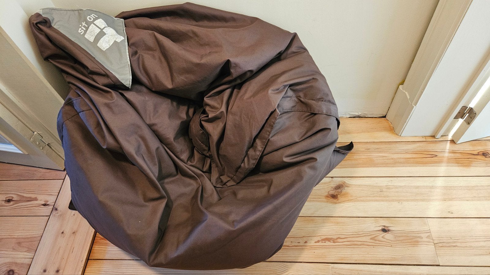 Pouf Sit on It super douillet de 1m80 par 1m40, Enlèvement, Pouf