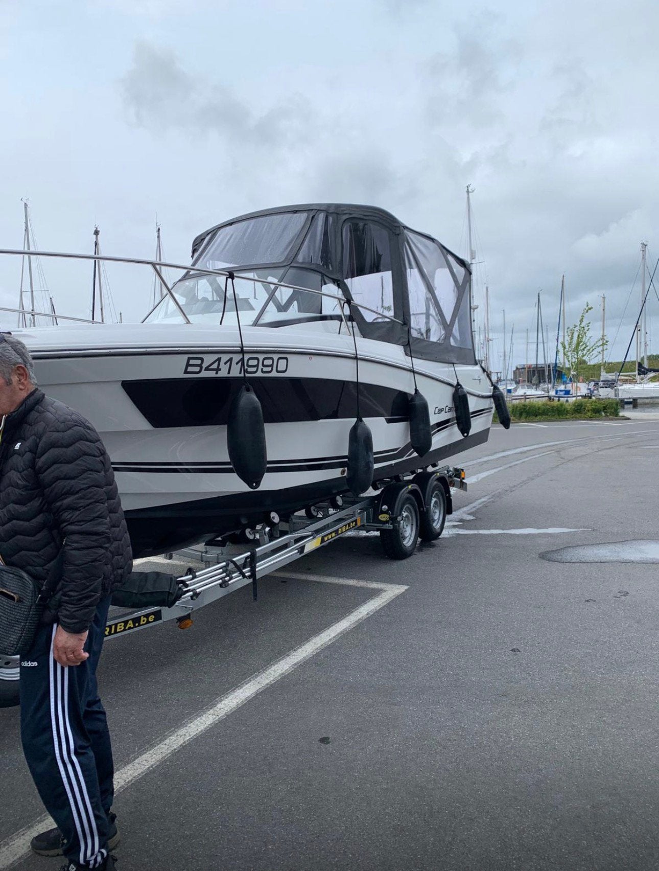 Nieuwe boottrailer tot 3t, voor boot tot 8,5 m, Watersport en Boten, Boottrailers, Ophalen, 6 tot 9 meter, Nieuw, 3000 kg of meer