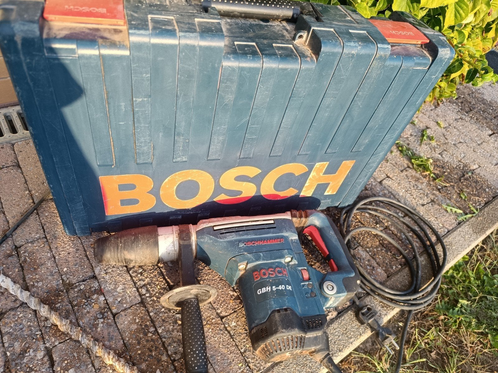 bosch GBH 5-40, Ophalen