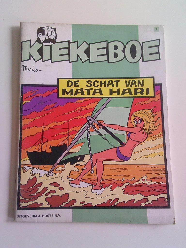 Kiekeboe 7. De schat van Mata Hari. 1ste druk 1979, Boeken, Ophalen of Verzenden