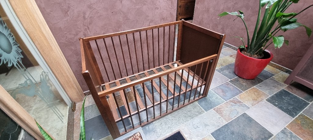 kinderbedje met matrasje, Gebruikt, Minder dan 140 cm, Minder dan 70 cm, Ophalen