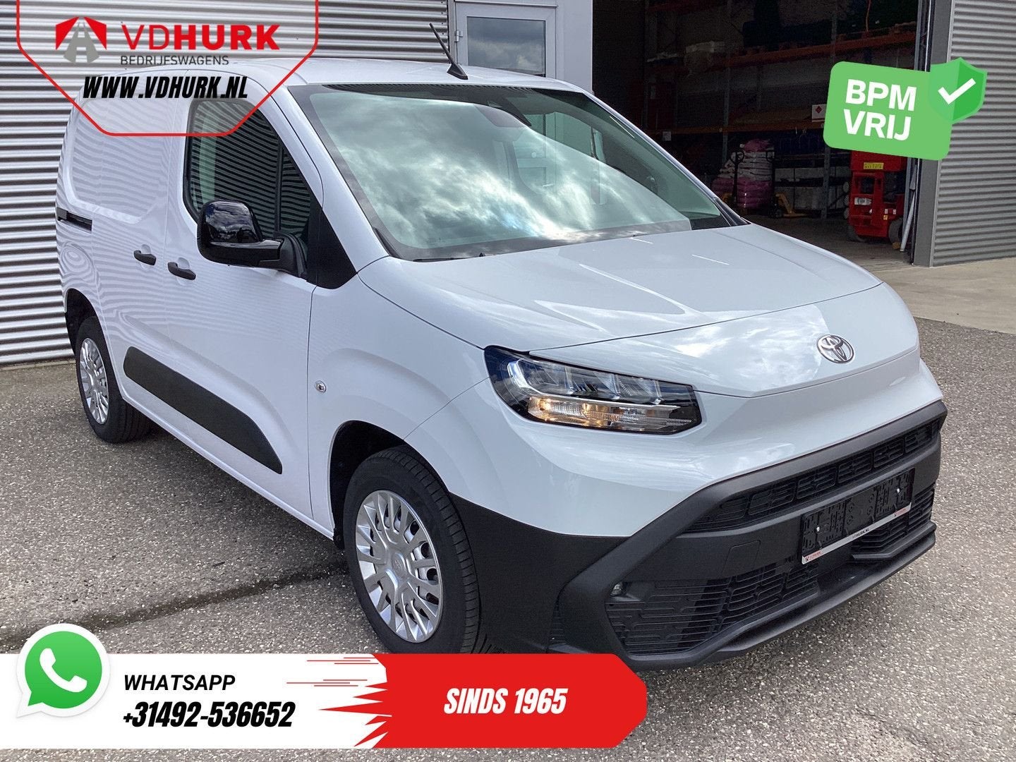 Toyota PROACE CITY 1.5 130 pk Carplay/ Camera/ Stoelverw./ S, Auto's, Bestelwagens en Lichte vracht, Bedrijf, ABS, Centrale vergrendeling