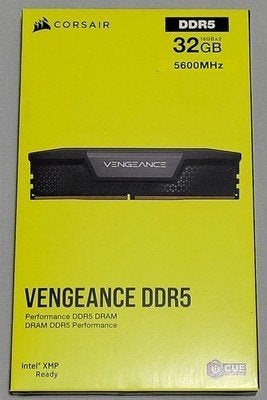 Corsair Vengeance DDR5 RAM 32gb (2x16), Computers en Software, RAM geheugen, 32 GB, Ophalen of Verzenden, Zo goed als nieuw, Desktop