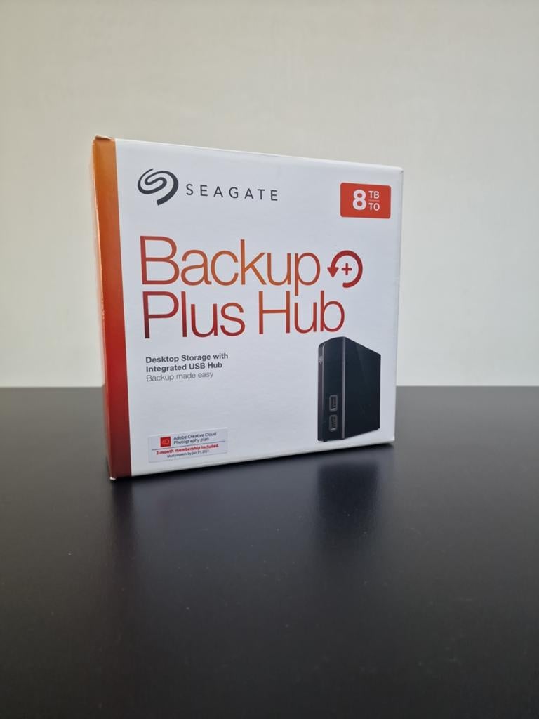 Seagate Backup Plus Hub 8TB, Computers en Software, Harde schijven, USB, Ophalen of Verzenden
