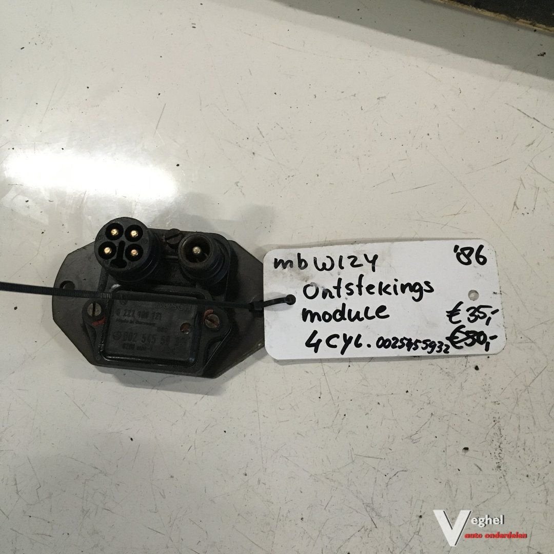 Mercedes W124 Ontstekingsmodule 002 545 5932, -, Utilisé, -, -