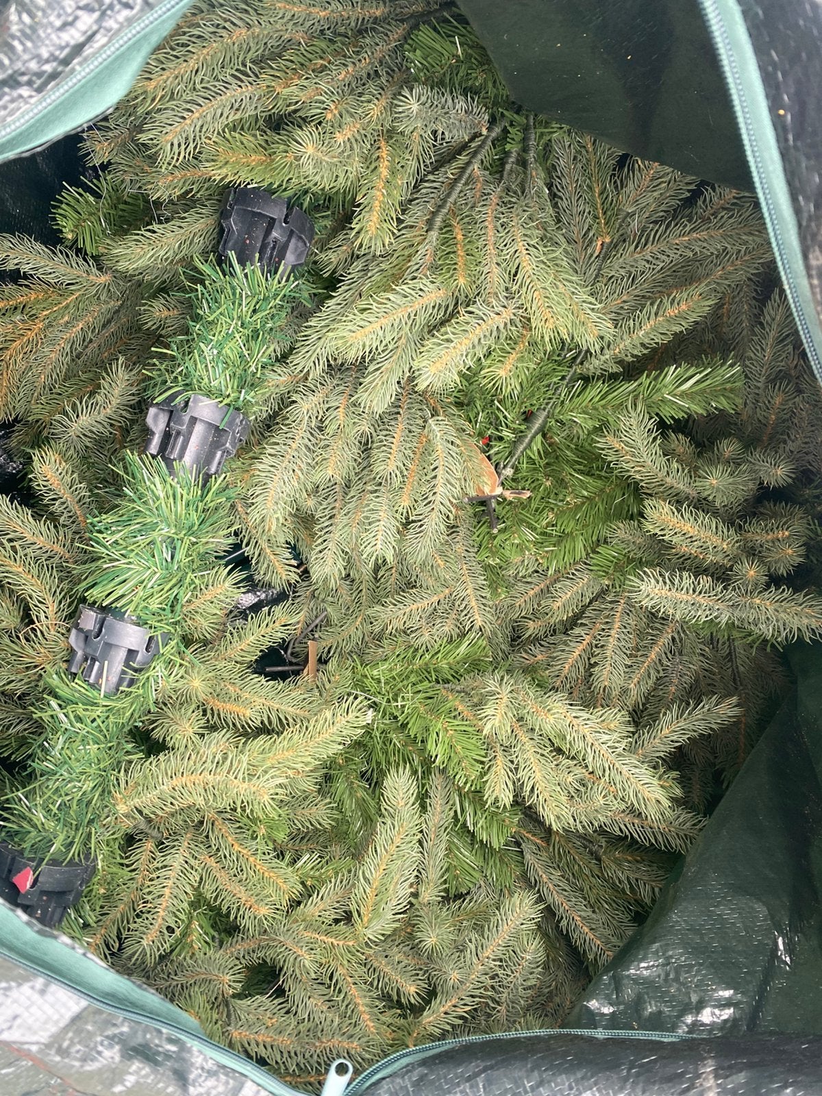 Kerstboom 2 meter hoog, Ophalen, Zo goed als nieuw