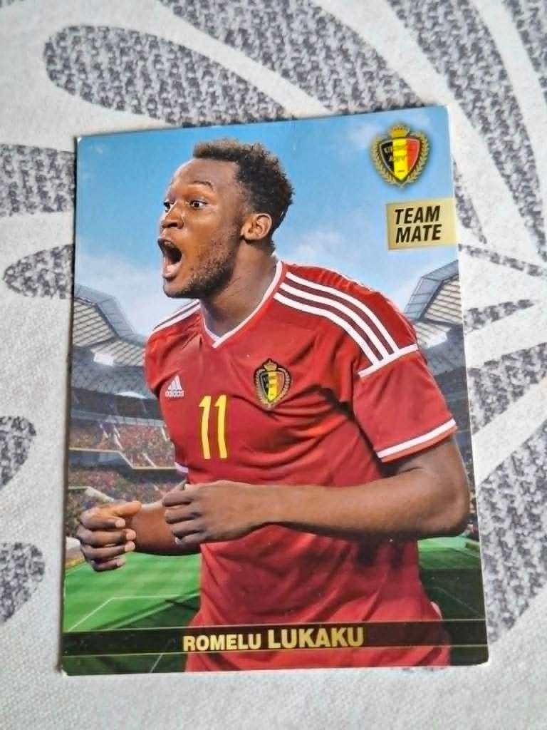 Panini / Voetbalkaart / Romelo Lukaku / EK 2016, Ophalen of Verzenden, Zo goed als nieuw, Spelerskaart