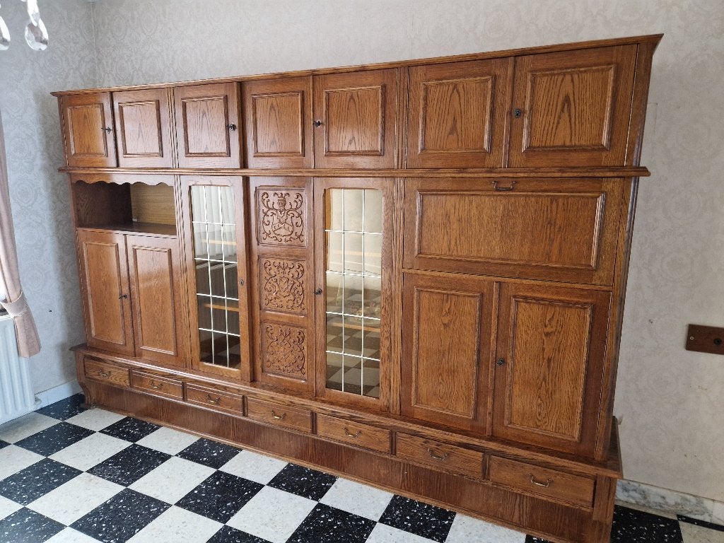 Wandkast, Ophalen, 300 cm of meer, 150 tot 200 cm, Met lade(s)