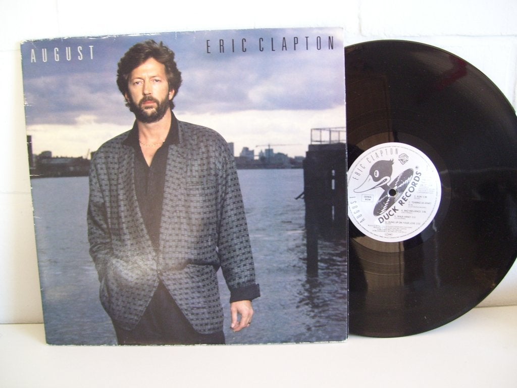 ERIC CLAPTON  august, Cd's en Dvd's, LP, Gebruikt, Blues Rock, Ophalen of Verzenden