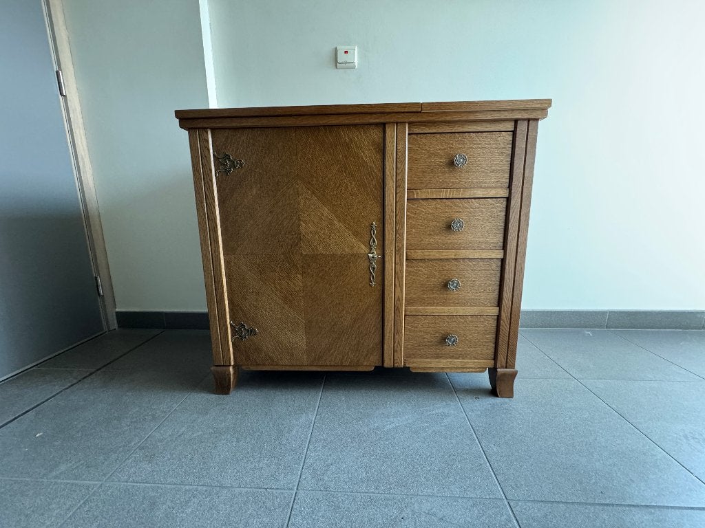 Armoire pour machine à coudre, Antiquités & Art, Enlèvement