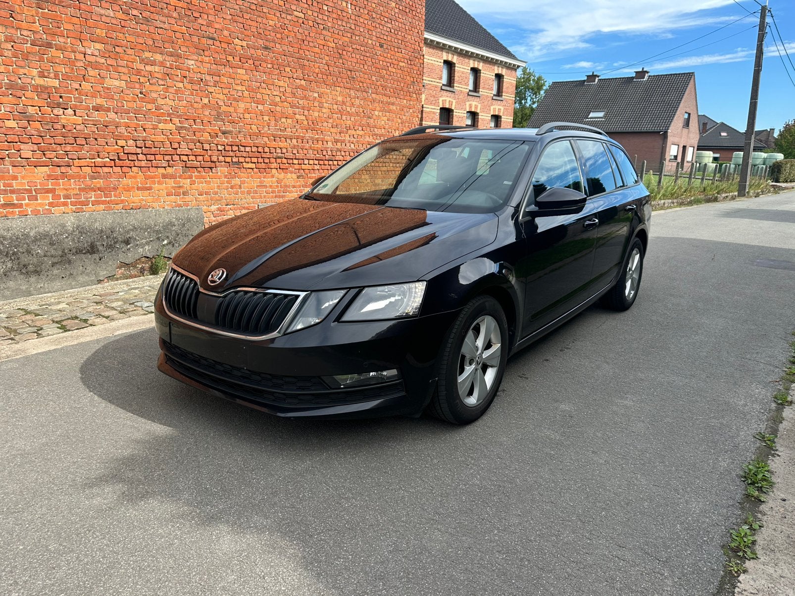 Skoda Octavia 1.6D 2019/166.000km/Automaat, Auto's, Stof, Zwart, Bedrijf, 5 deurs