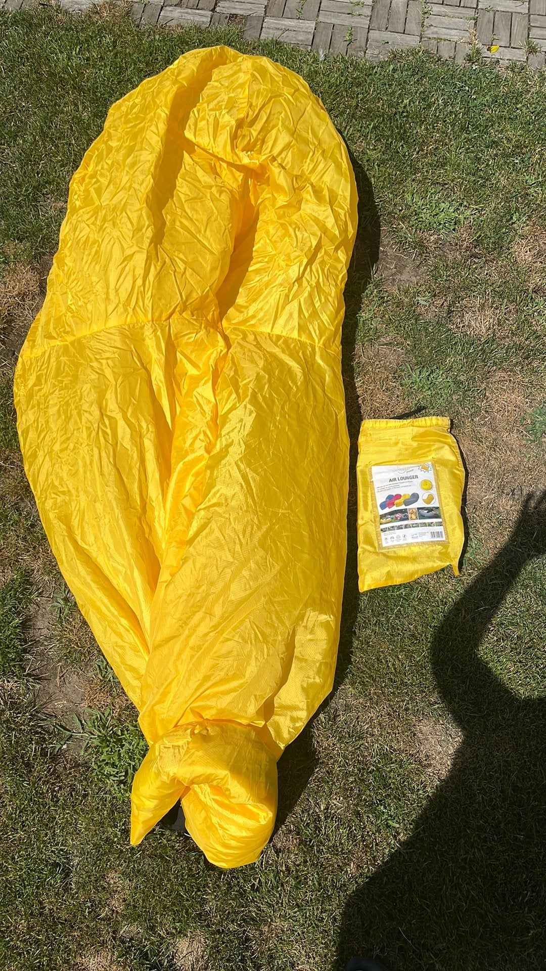 Air lounger, Caravans en Kamperen, Windschermen, Ophalen, Gebruikt