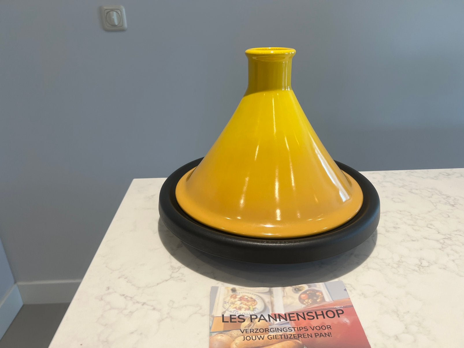 Opportunité : Tajine Le Creuset 31 cm Nectar en parfait état, Maison & Meubles, Cuisine | Casseroles & Poêles, Enlèvement ou Envoi