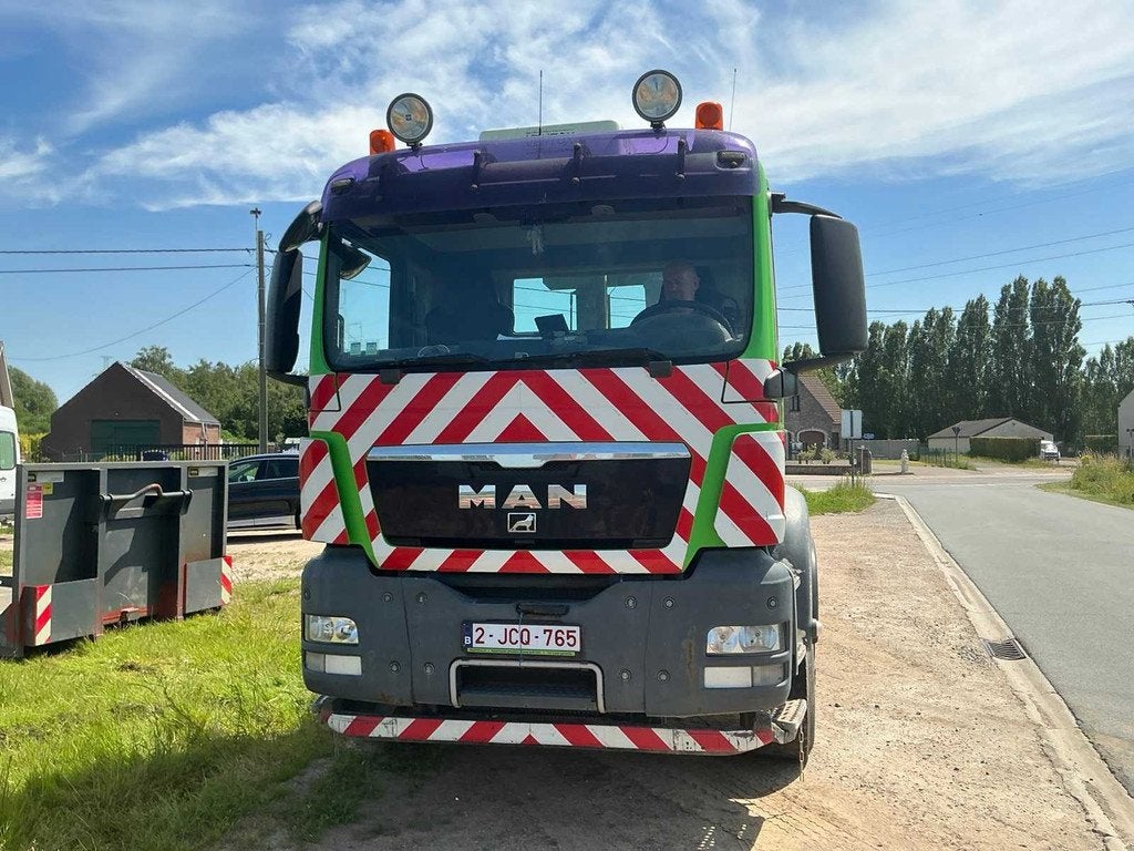 2010 MAN TGS 35.440 Camion avec crochet à conteneur, Euro 5, Achat, Entreprise, Autres carburants