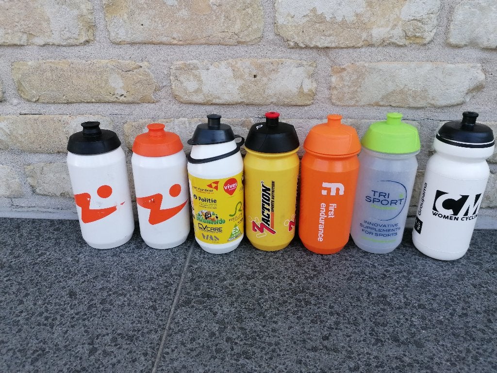 drinkbussen van wielrenners, Sport en Fitness, Ophalen of Verzenden, Zo goed als nieuw