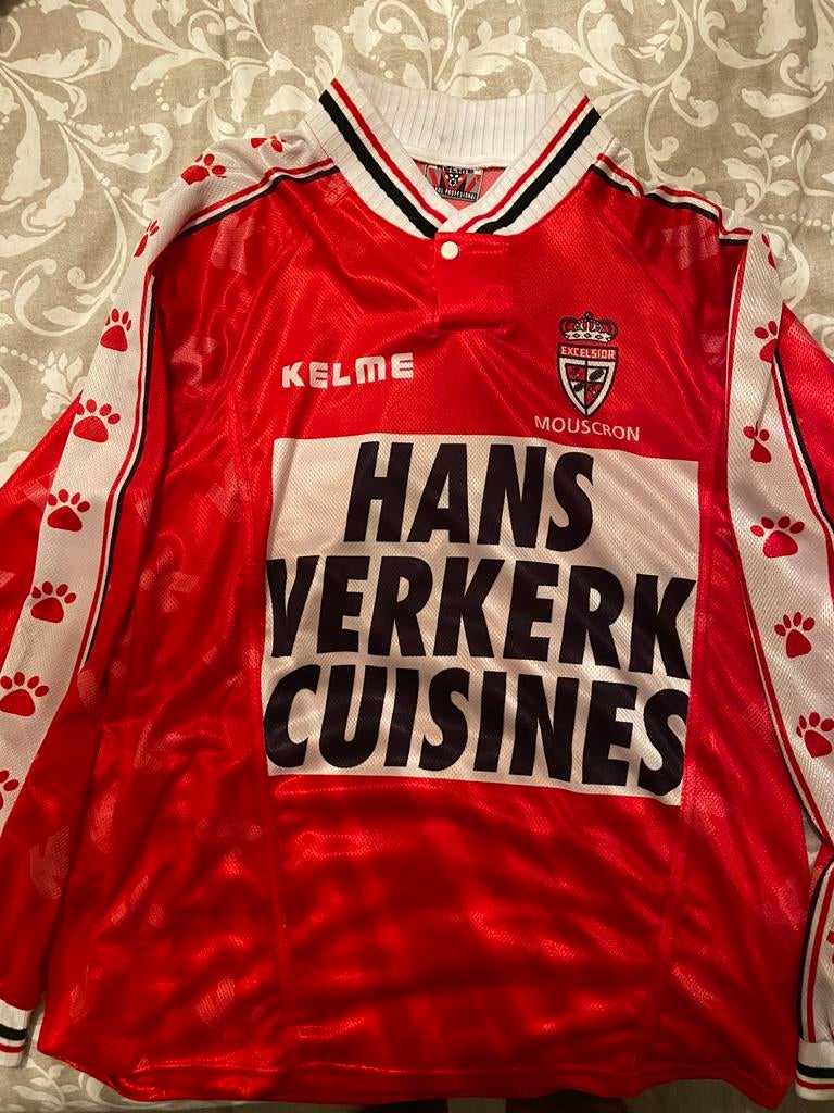Voetbalshirt Moeskroen, Ophalen of Verzenden, Zo goed als nieuw