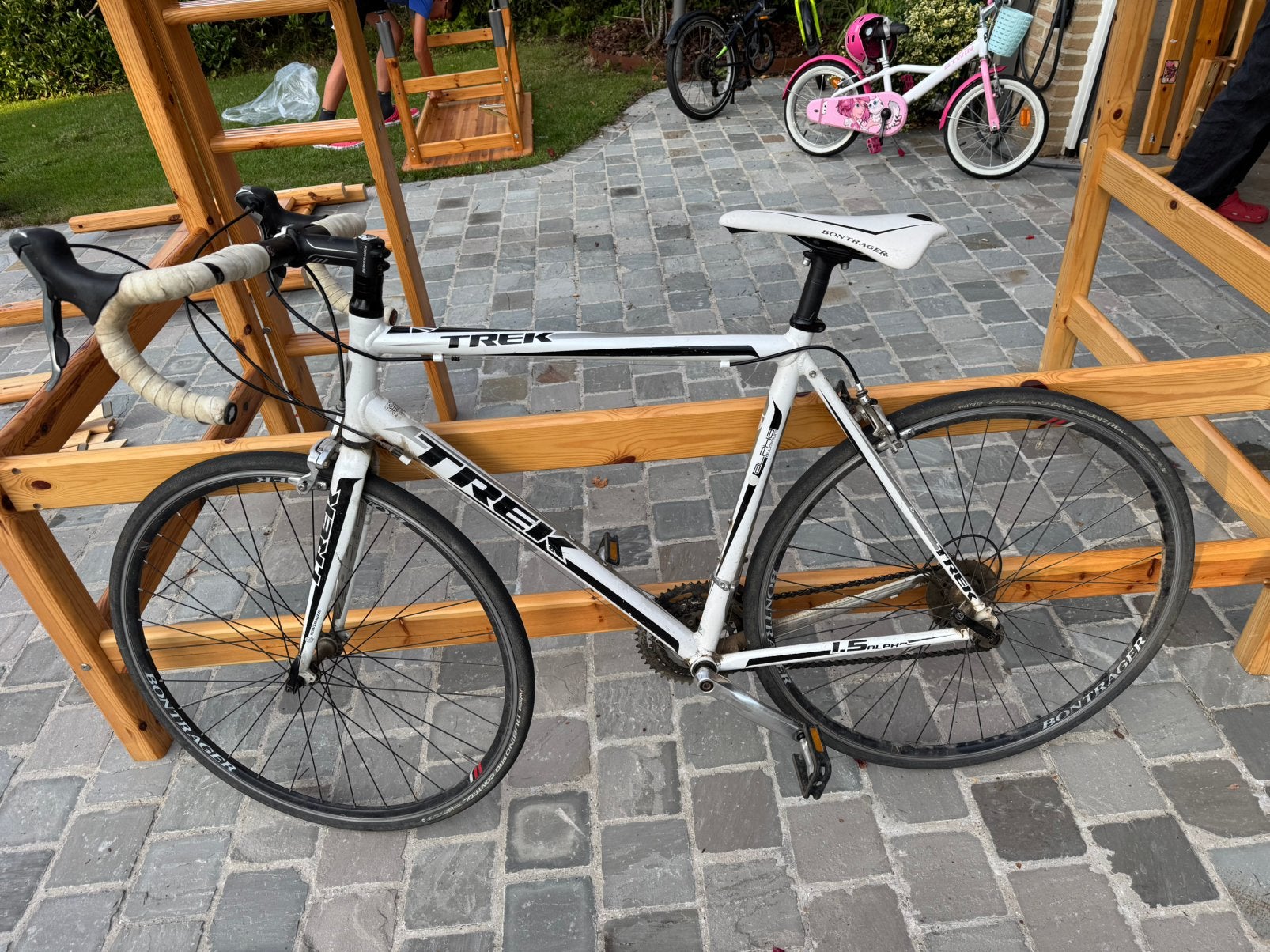 Velo Trek-cursus, Ophalen, Gebruikt