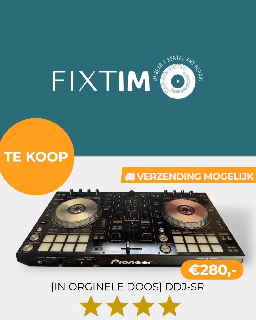 DDJ-SR [In orginele doos] OP=OP!, Kundenservice@alphatheta.com, Comme neuf, Pioneer, Aven Ackers 29130 Verrebroek België