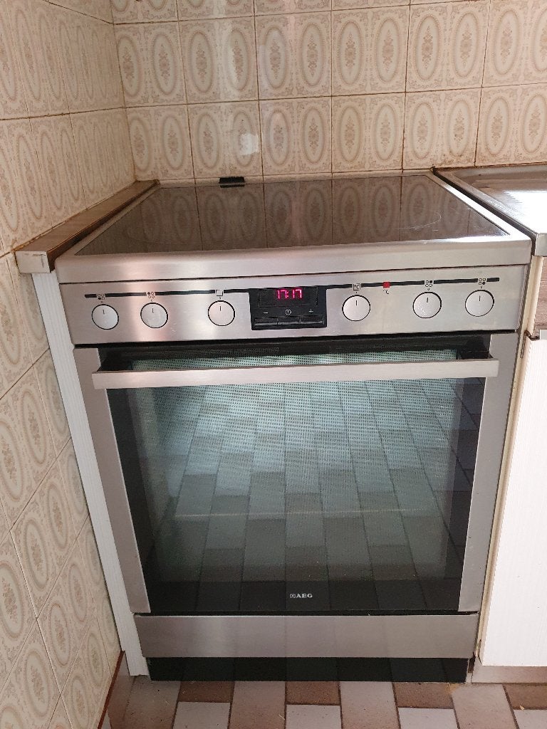 Keramisch fornuis AEG, Ophalen, Gebruikt, Keramisch, 4 kookzones