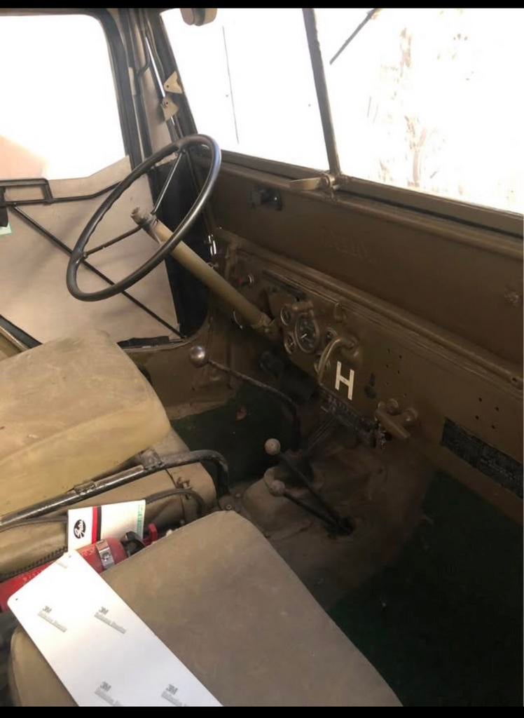 Willys cj2, Auto's, Overige kleuren, Handgeschakeld, Vierwielaandrijving, Particulier