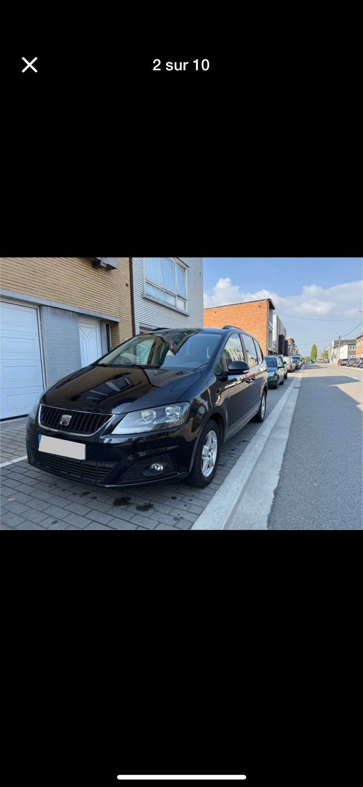 Seat alhambra 2l TDI, Autos, Euro 5, Achat, 6 portes, Boîte manuelle