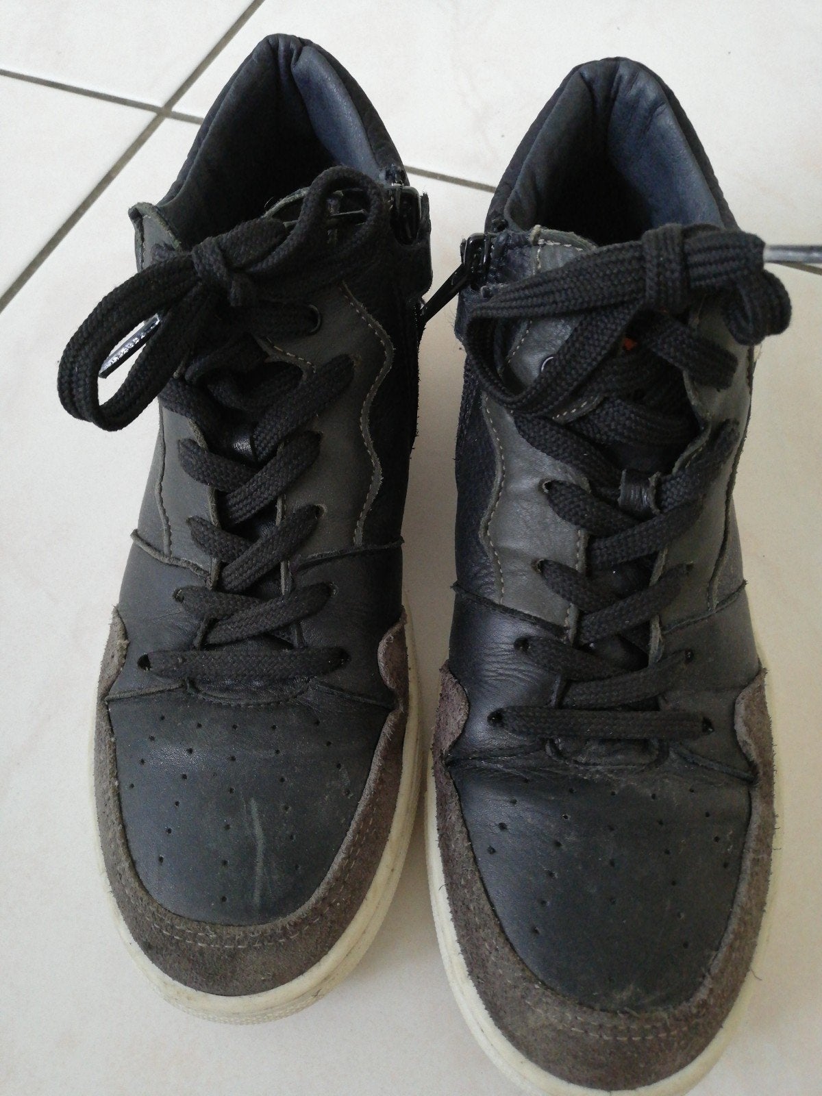 Hoge schoen Kipling maat 36 leder zwart, Gebruikt, Kipling, Jongen of Meisje, Schoenen