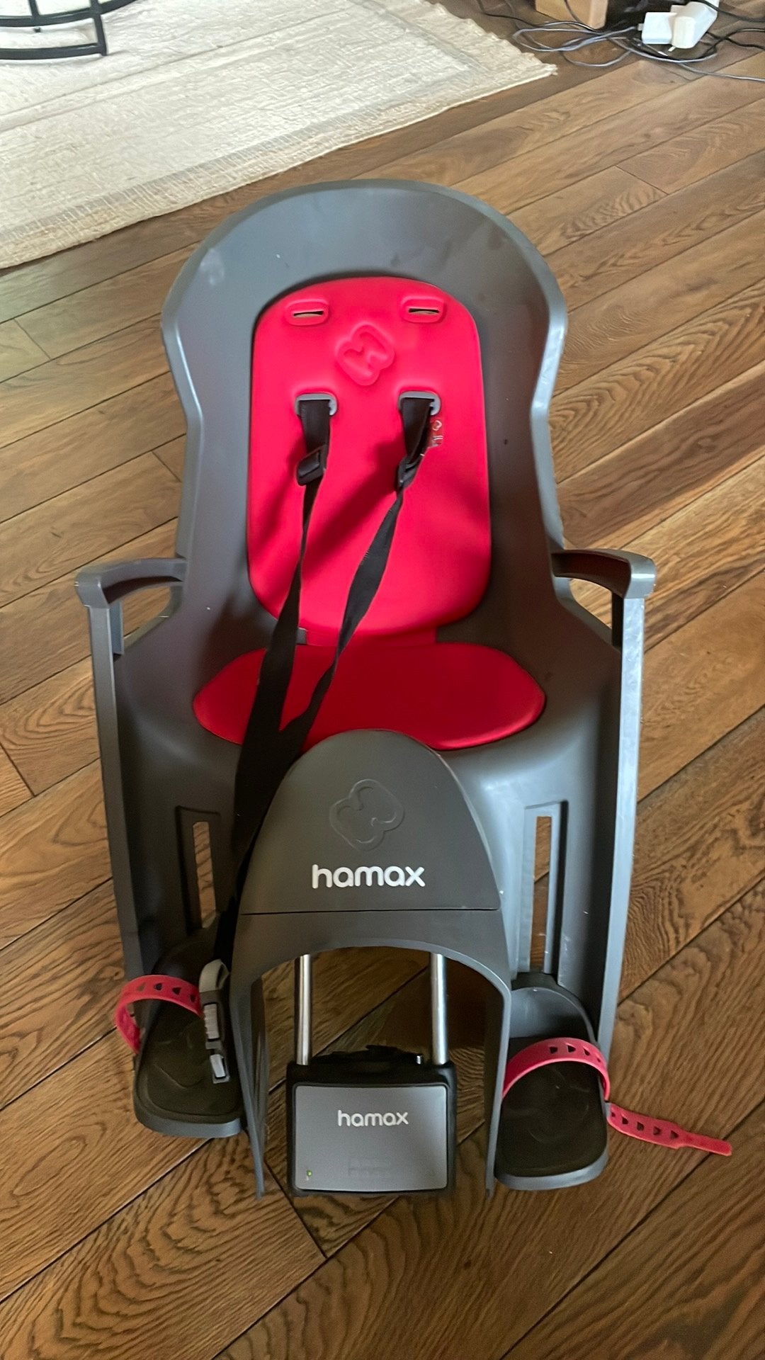 Siege velo pour enfant, 0 à 18 kg, Repose-pieds, Comme neuf, Enlèvement