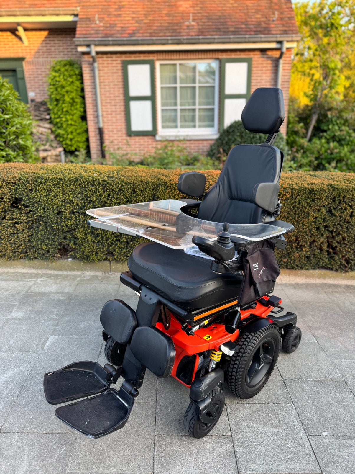 Elektrische rolstoel KARMA I – Nieuwstaat – Full opties, Ophalen of Verzenden, Zo goed als nieuw, Elektrische rolstoel