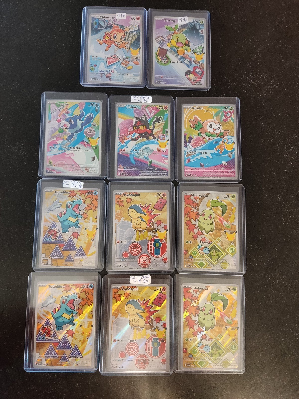 first partner pokemon gens, Enlèvement ou Envoi