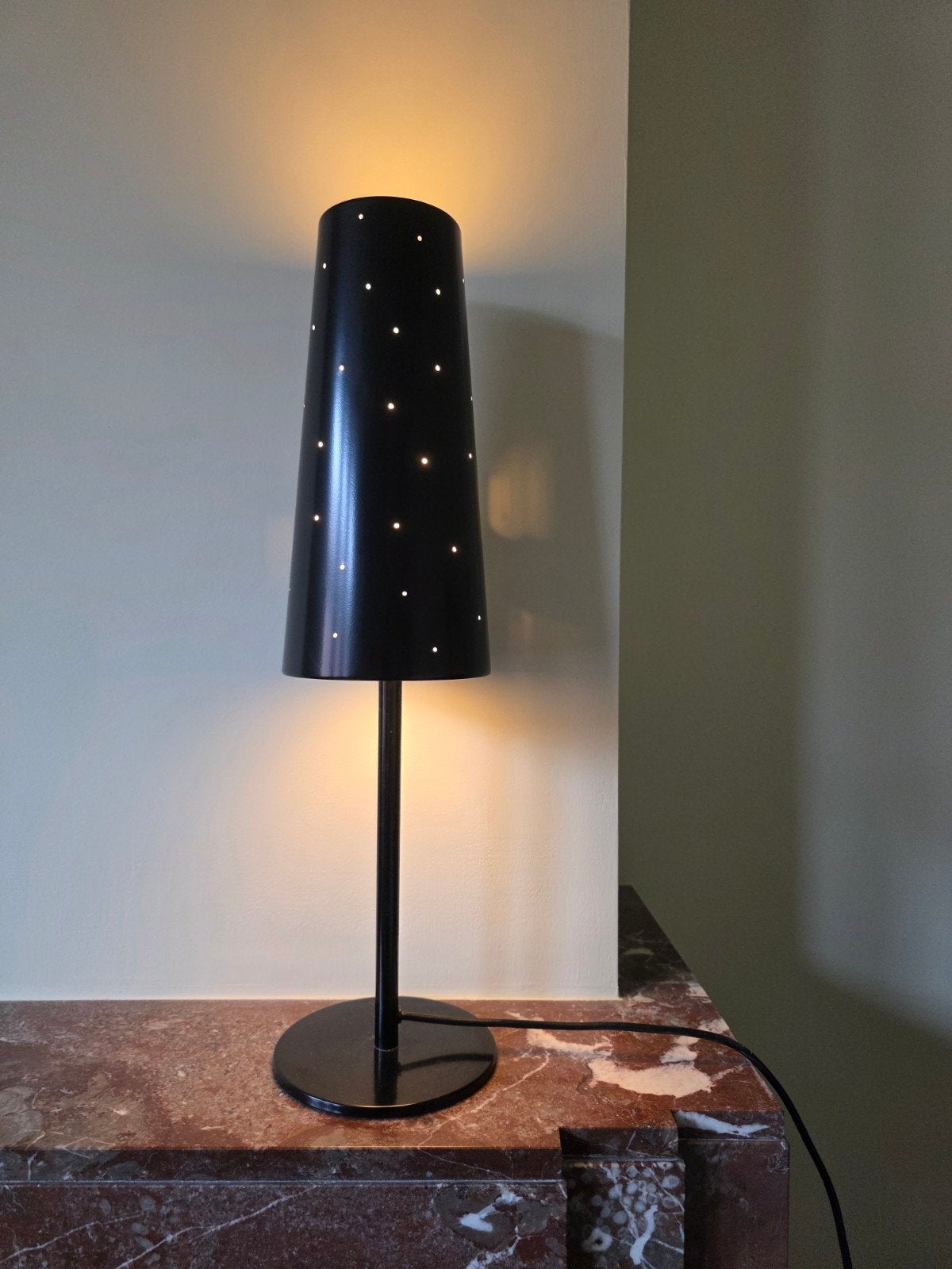 vintage Ikea tallvik lamp zwart, Vintage, Enlèvement, IKEA, Métal