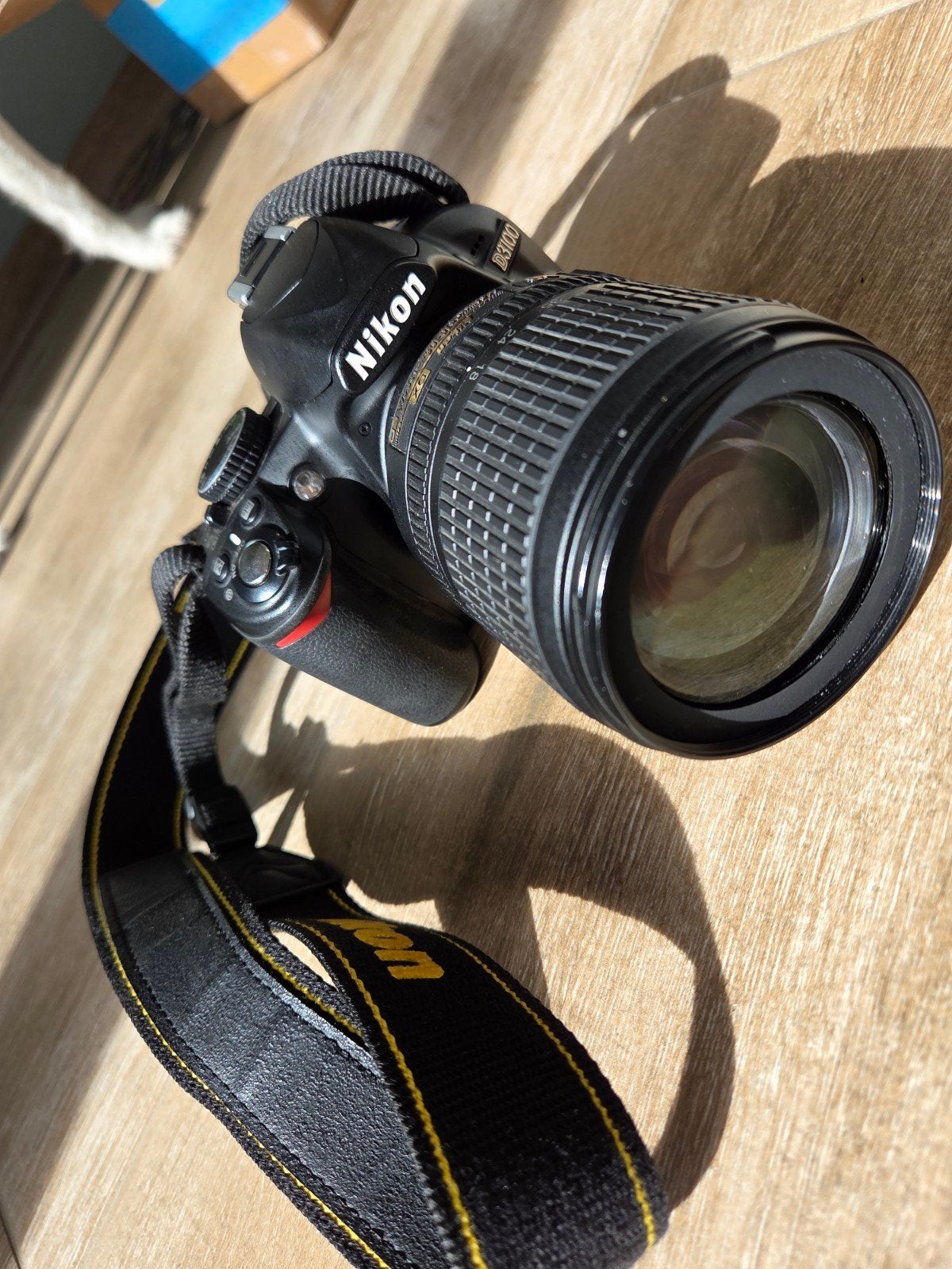 Nikon 3100D met lens 18-105 mm, TV, Hi-fi & Vidéo, Enlèvement, Nikon