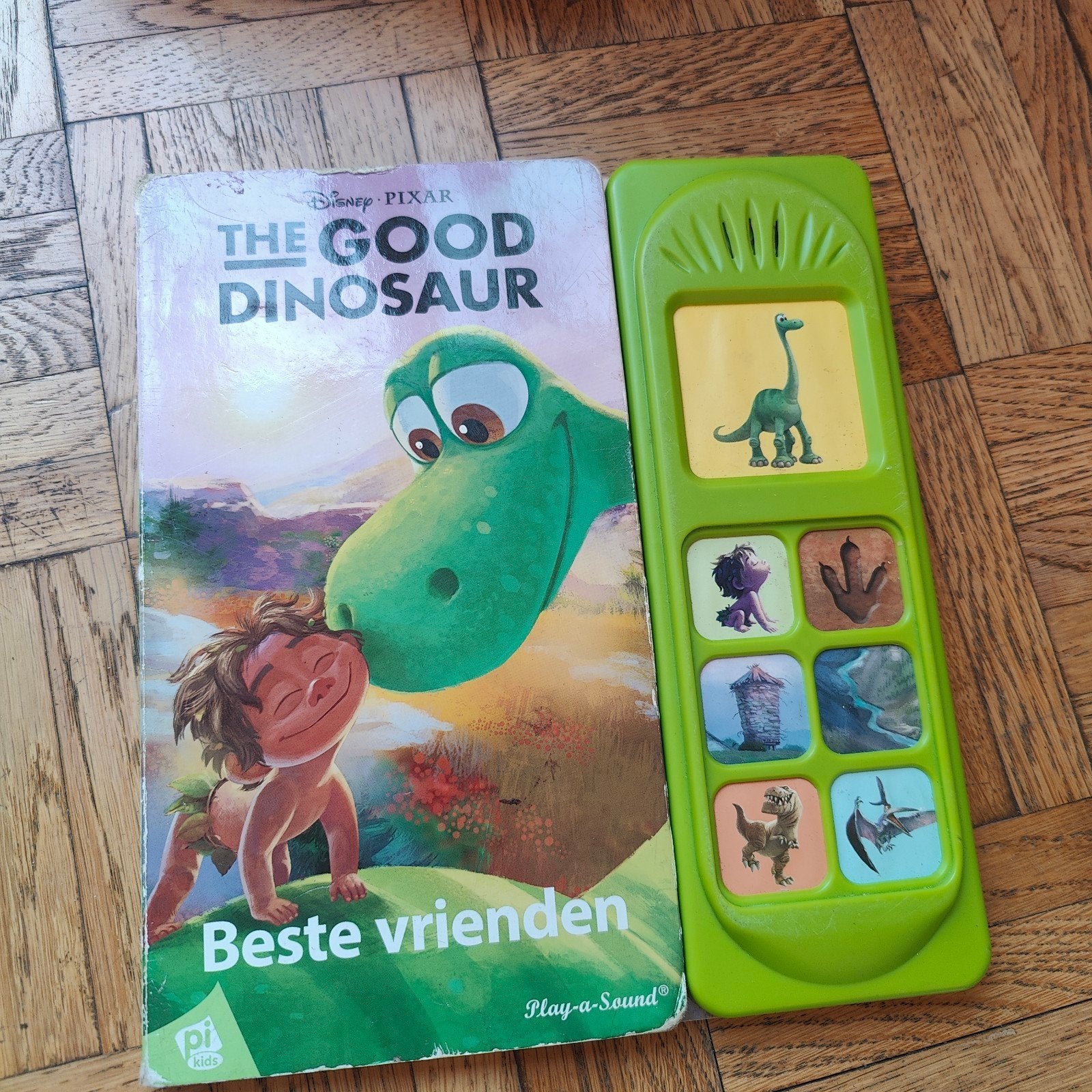 The good Dinosaur boekje met geluiden, Pi Kids, 2 tot 3 jaar, Uitklap-, Voel- of Ontdekboek, Ophalen
