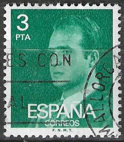 Espagne 1976 - Yvert 1992 - Série en cours - Jua Carlo (ST), Envoi, Affranchi