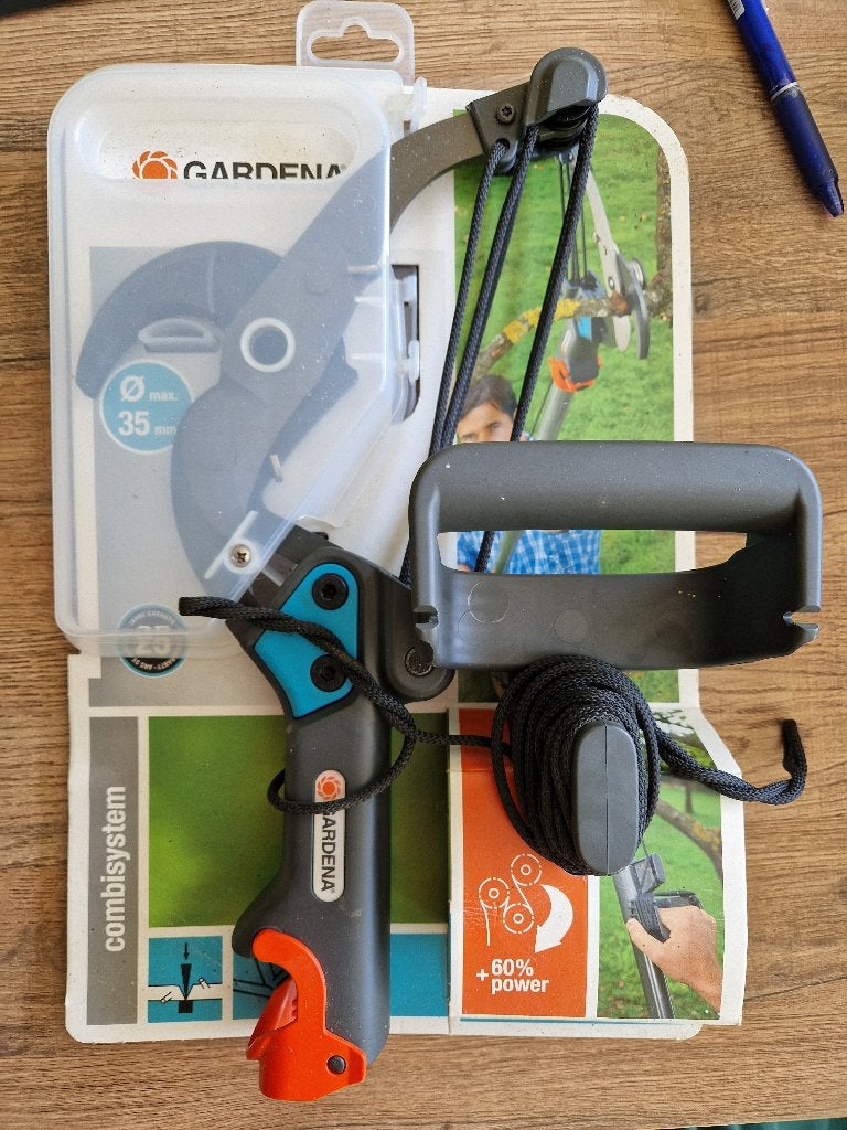 Gardena takkensnoeischaar voor in de hoogte, Jardin & Terrasse, Outils à main, Enlèvement, Comme neuf, Autres types, Gardena