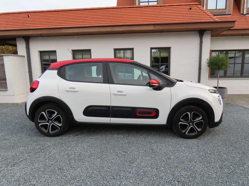 Citroën C3 C3 Pure Tech 83 S (bj 2020), Auto's, Gebruikt, Euro 6, 1199 cc, Wit