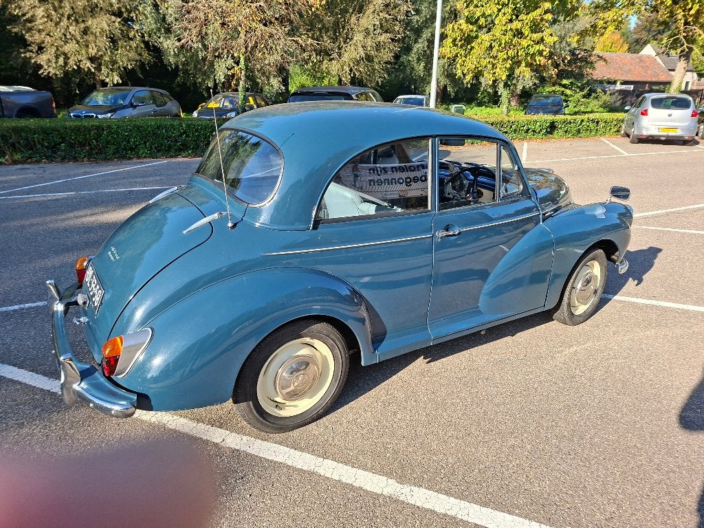 Morris Minor 1000, Auto's, Achterwielaandrijving, 4 cilinders, Blauw, Handgeschakeld