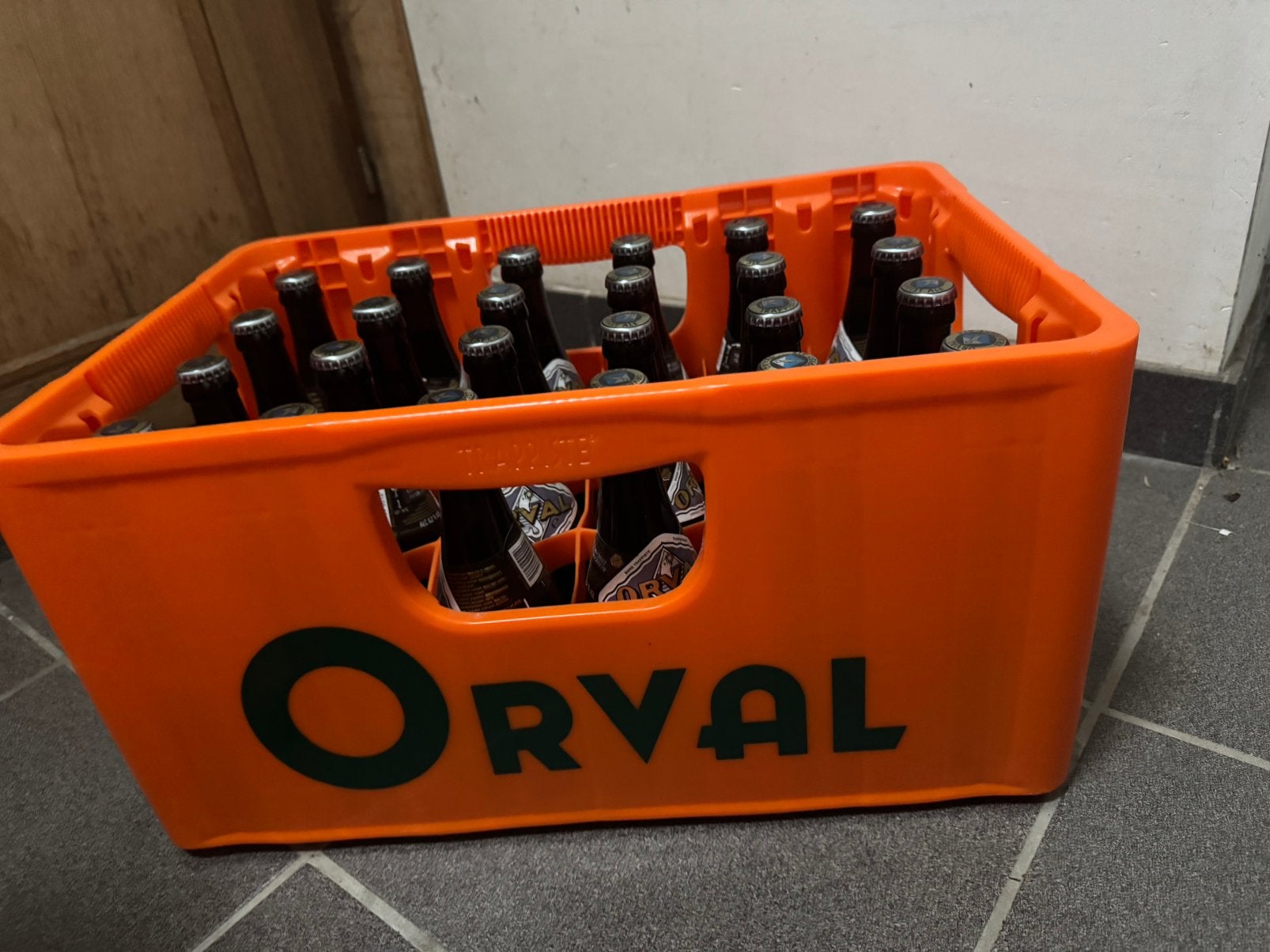 Bak Orval - gerijpte Orval, Enlèvement