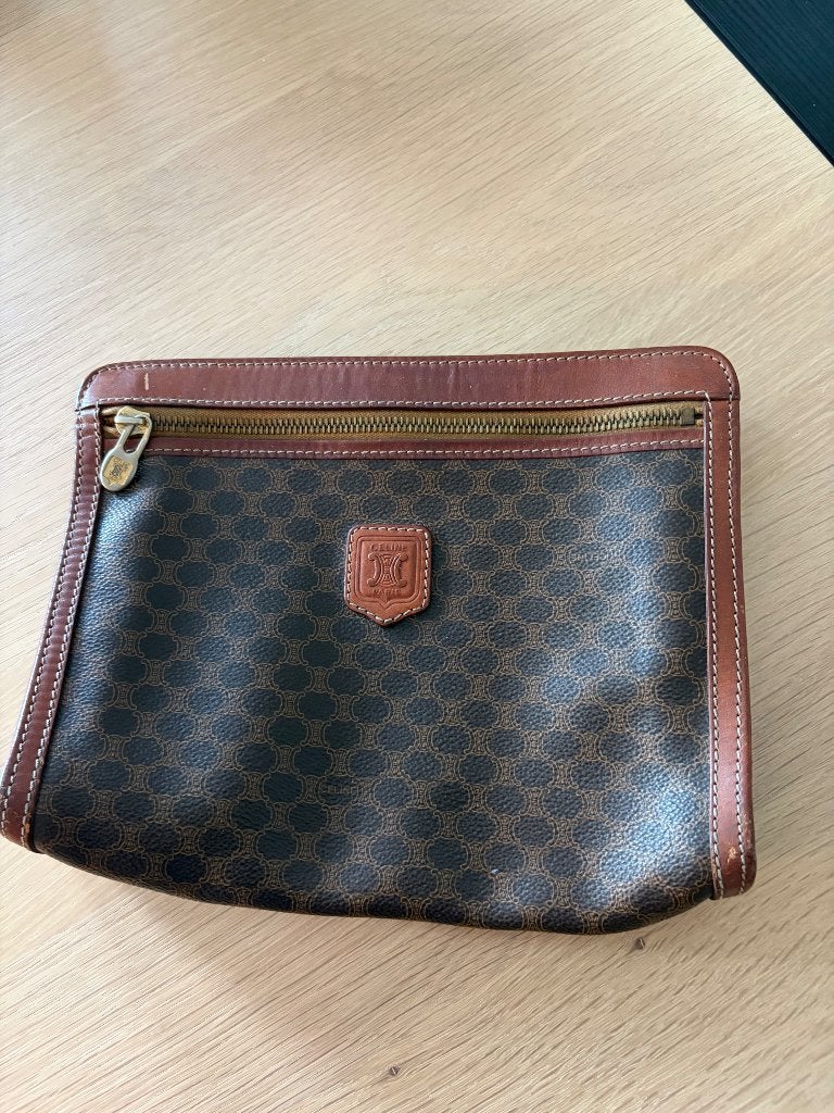 Céline vintage, Ophalen of Verzenden, Gebruikt, Bruin, Overige typen