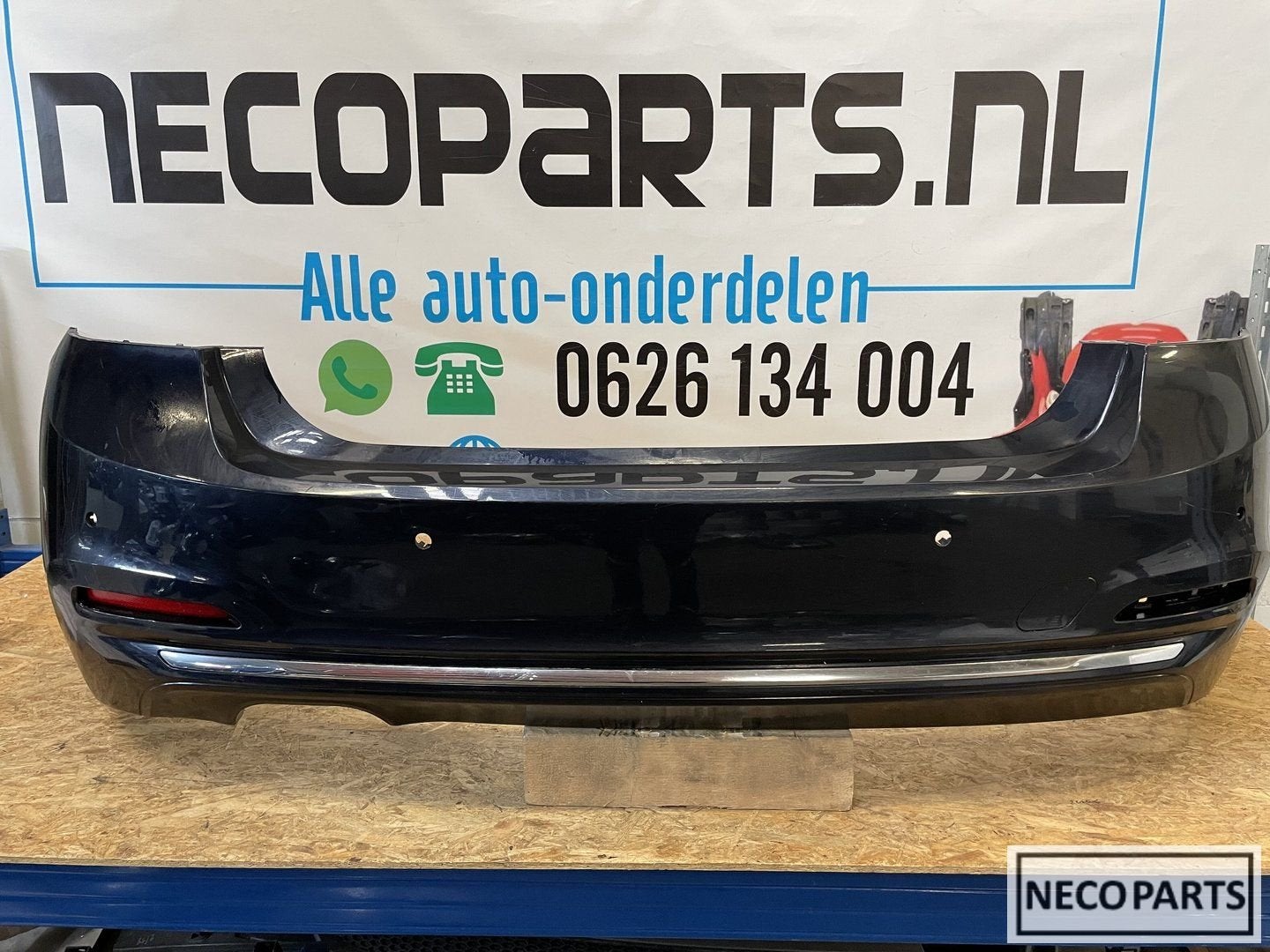 BUMPER BMW 3 SERIE F30 F31 LCI ACHTERBUMPER ORIGINEEL, Arrière, -, Utilisé, -