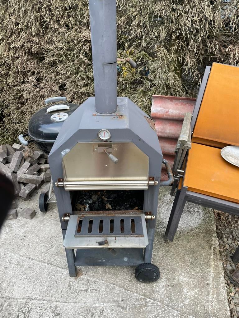 Pizza oven, Ophalen, Zo goed als nieuw