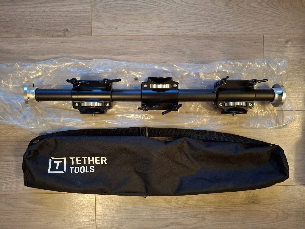 Tether Tools Rock Solid 4-Head Tripod Crossbar, Ophalen of Verzenden, Nieuw, Inclusief draagtas, Statief