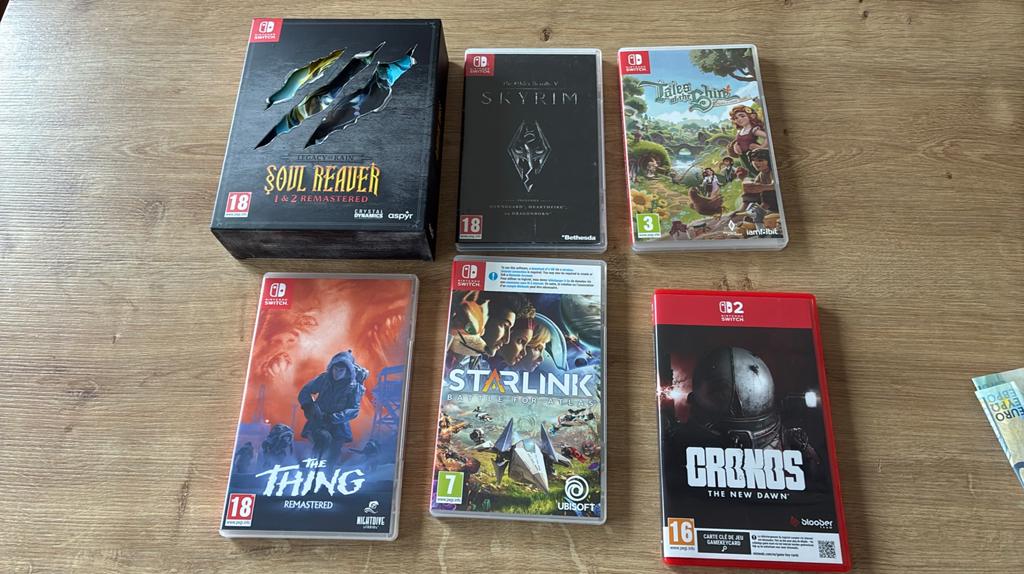 Switch 1/2 games, Enlèvement, Comme neuf